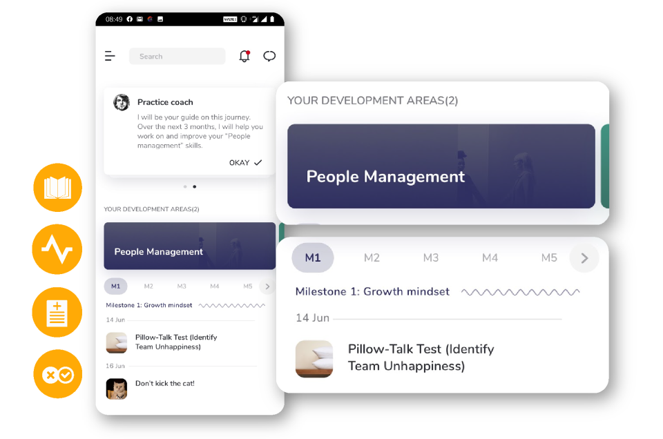 screenshot of Virtual Assessment Center Platform